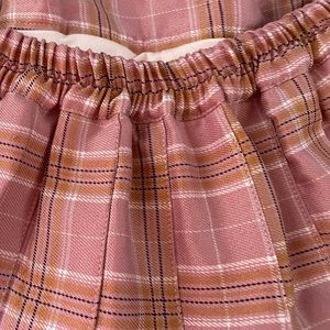 pink pleated mini skirt 🎀